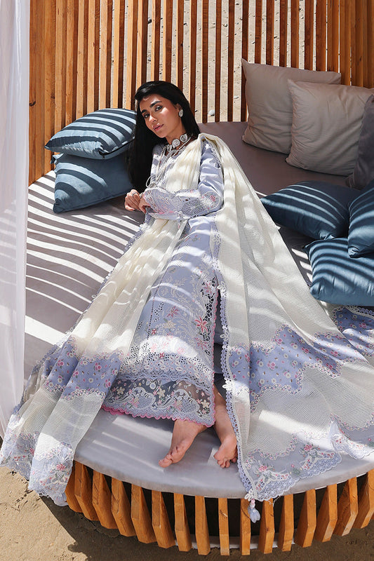 Qalamkar Sahil Luxury Lawn '26 |AANGAN| Pakistani lawn suits online