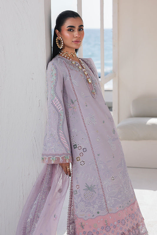 Qalamkar Sahil Luxury Lawn '26-SA-11 REHMA Aangan.the essence of lawn & chiffon