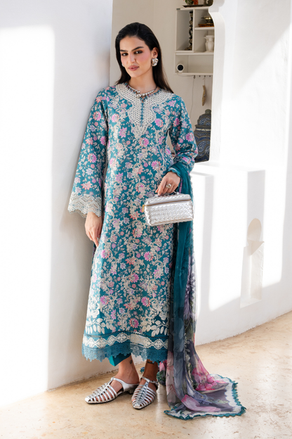 Aabyan Shezlin Chikankari Edit '26=AVERRA Aangan the essence of lawn & chiffon