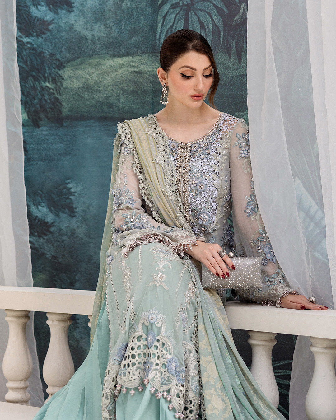 - "Maria B Chiffon 2025 MPC-25-108 unstitched suit