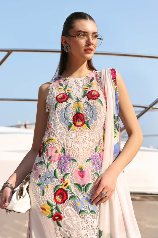 Maria B luxury Lawn 2026=10 a Aangan | the Essence of Lawn & Chiffon