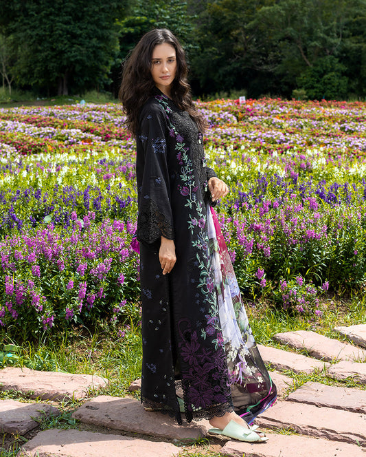 Secret Garden Hemline Lawn by Mushq 2026| Garden Lullaby Aangan | the Essence of Lawn & Chiffon