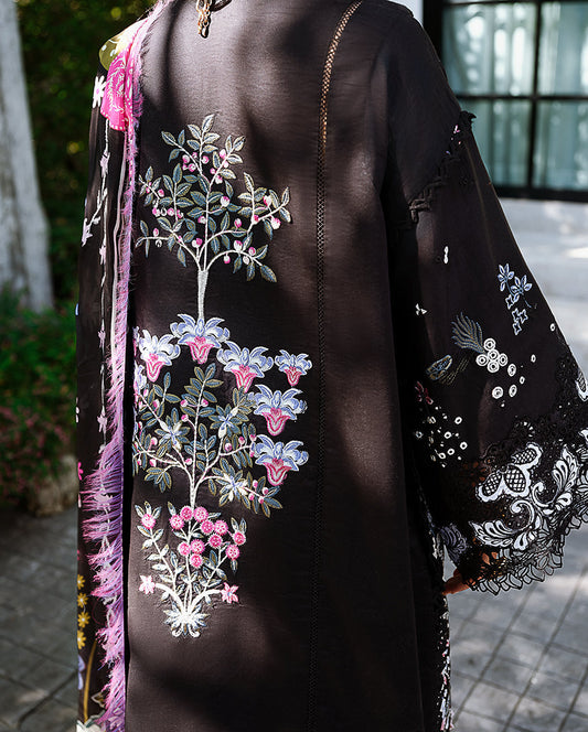 Mushq Amoi luxury lawn 2026=Gentle Breeze Aangan | the Essence of Lawn & Chiffon