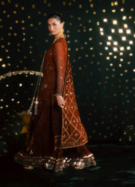 Nureh Mukeshkari 2025 =MK-19 Aangan the essence of lawn & chiffon