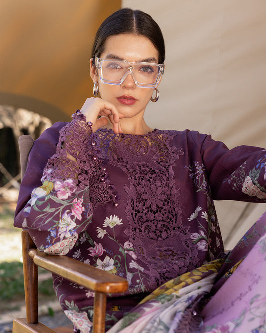 MARIA.B M.Prints Lawn 2026=09b Aangan the essence of lawn & chiffon