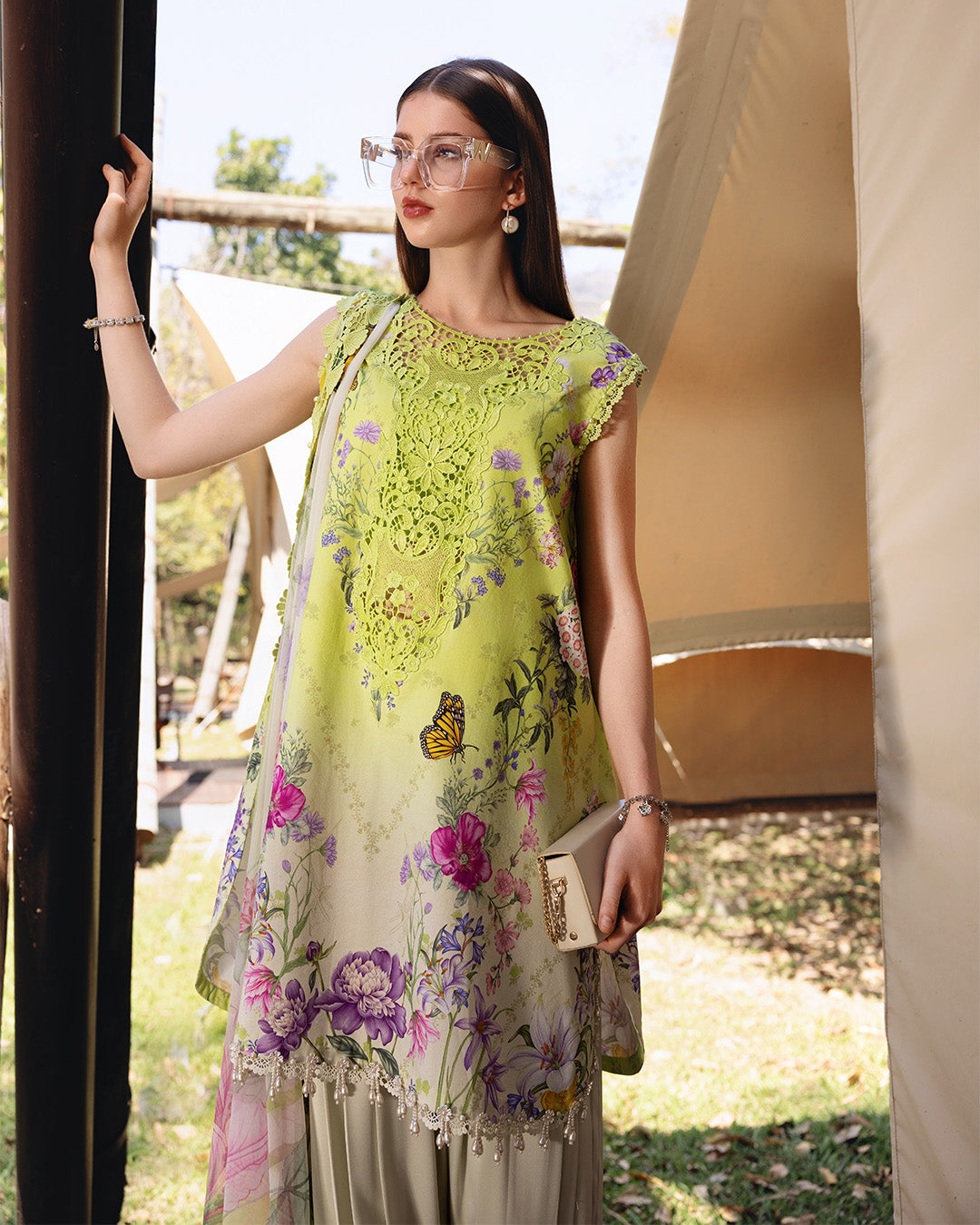 MARIA.B M.Prints Lawn 2026=09a Aangan the essence of lawn & chiffon