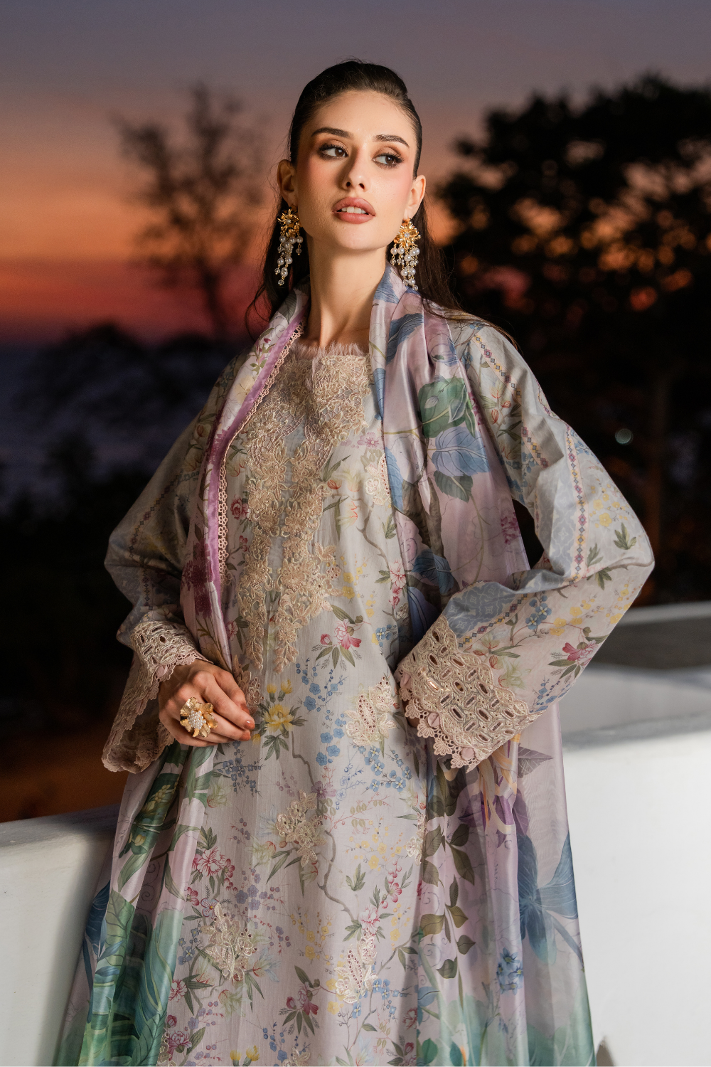 Aabyan Shezlin Chikankari Edit '26summer ;lawn