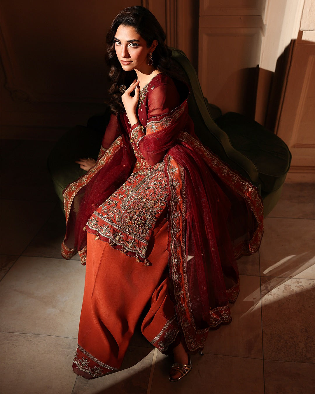 Wedding-Guest Aangan | the Essence of Lawn & Chiffon