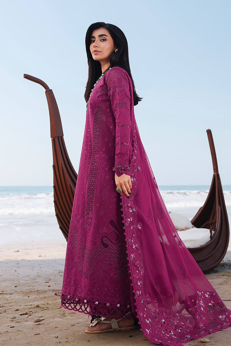 Qalamkar Sahil Luxury Lawn '26 |AANGAN| Pakistani lawn suits online