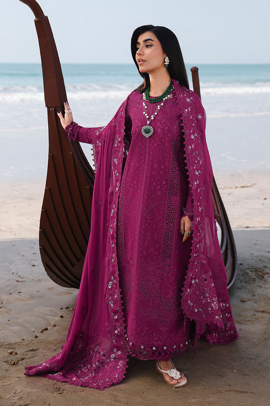 Qalamkar Sahil Luxury Lawn '26 |AANGAN| Pakistani lawn suits online