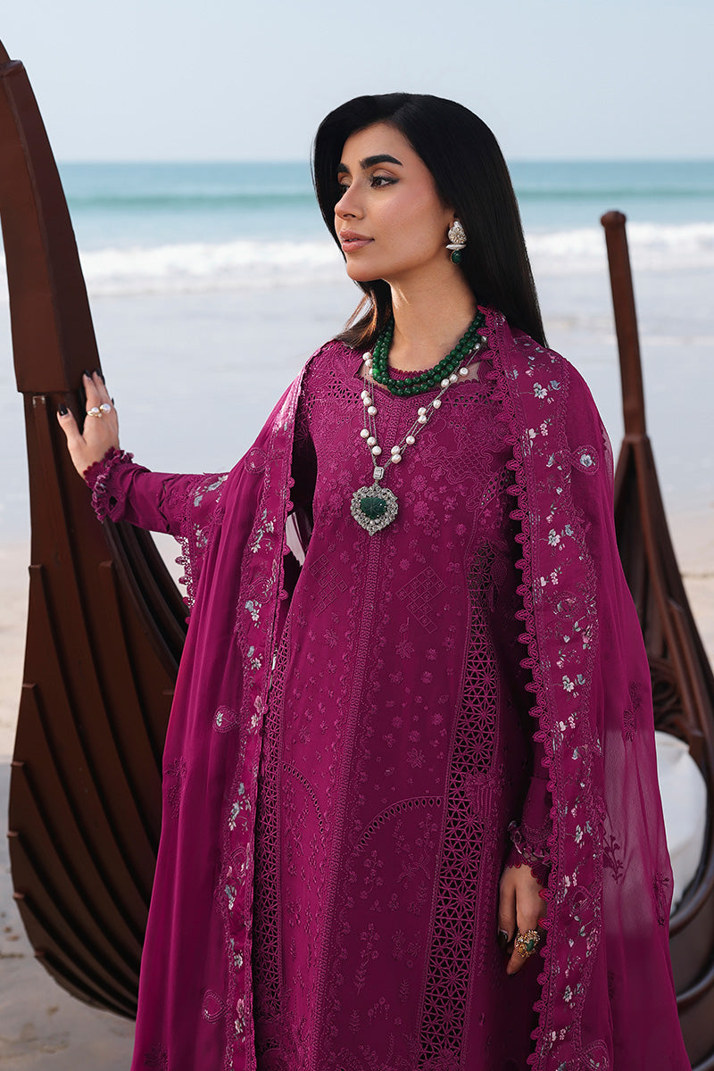 Qalamkar Sahil Luxury Lawn '26 |AANGAN| Pakistani lawn suits online