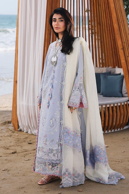 Qalamkar Sahil Luxury Lawn '26 |AANGAN| Pakistani lawn suits online