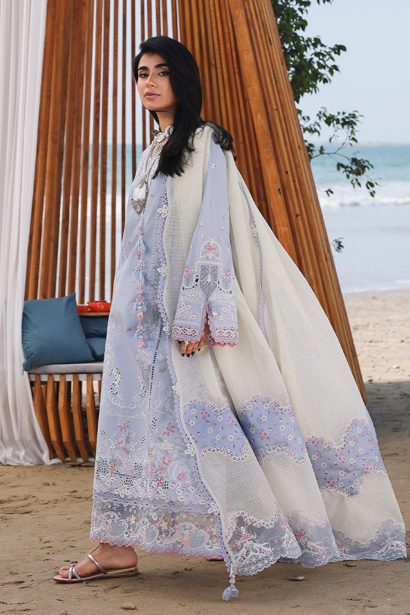 Qalamkar Sahil Luxury Lawn '26 |AANGAN| Pakistani lawn suits online