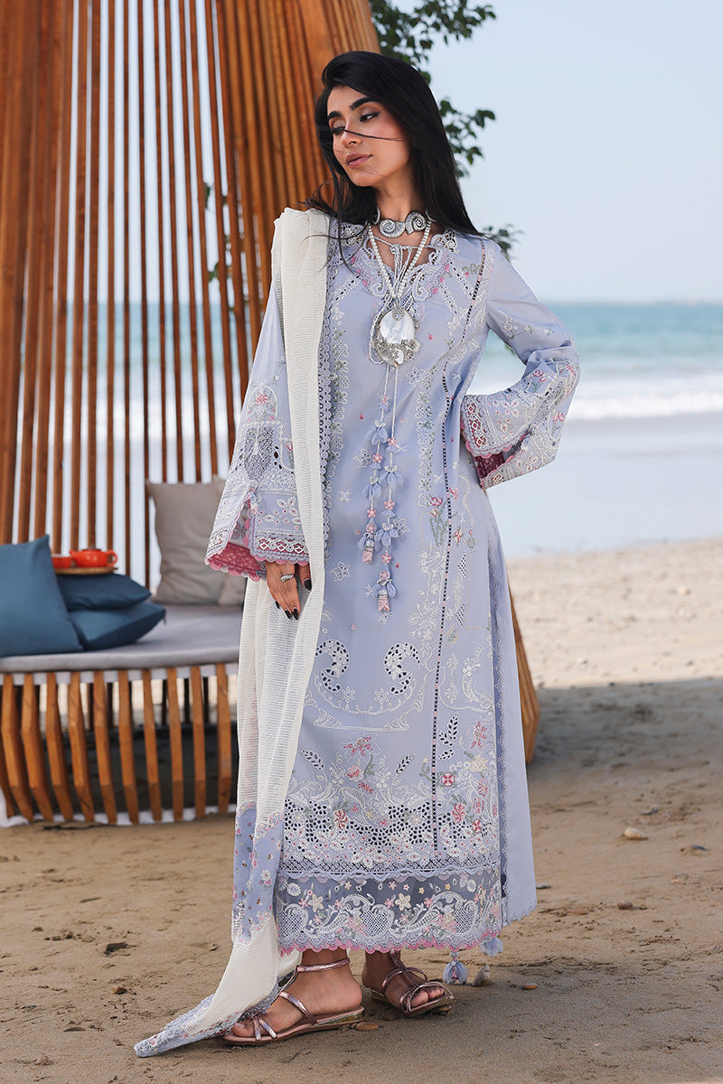 Qalamkar Sahil Luxury Lawn '26 |AANGAN| Pakistani lawn suits online