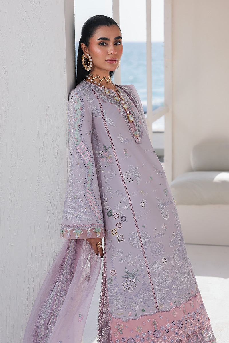 Qalamkar Sahil Luxury Lawn '26-SA-11 REHMA Aangan.the essence of lawn & chiffon