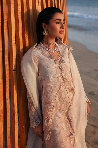 Qalamkar Sahil Luxury Lawn '26 |AANGAN| Pakistani lawn suits online
