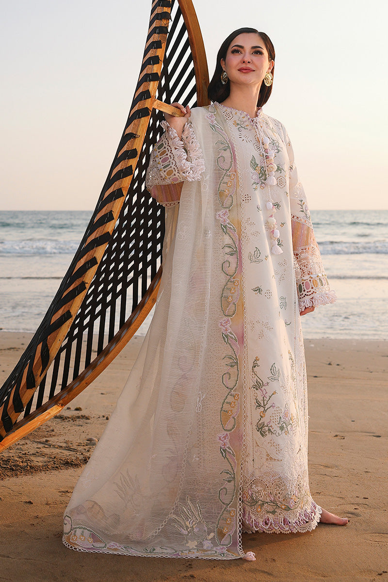 Qalamkar Sahil Luxury Lawn '26 |AANGAN| Pakistani lawn suits online