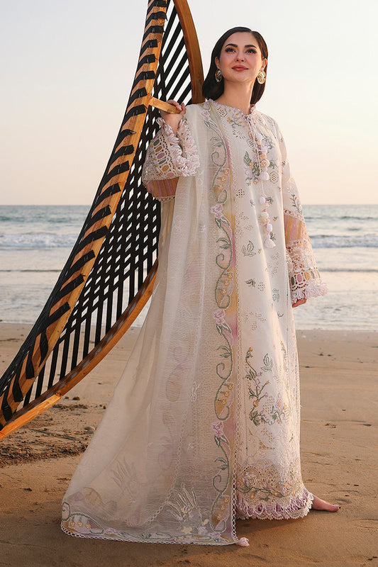 Qalamkar Sahil Luxury Lawn '26 |AANGAN| Pakistani lawn suits online