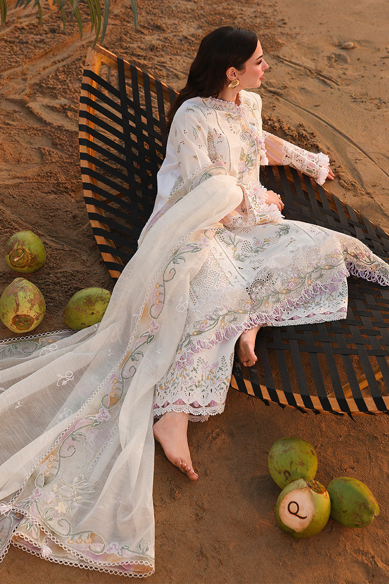 Qalamkar Sahil Luxury Lawn '26 |AANGAN| Pakistani lawn suits online