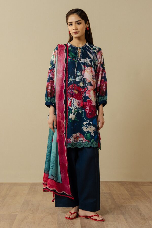 Coco by Zara Shahjahan Lawn Vol. 3 | 2026 | Avena-3A Aangan | The Essence of Lawn and Chiffon