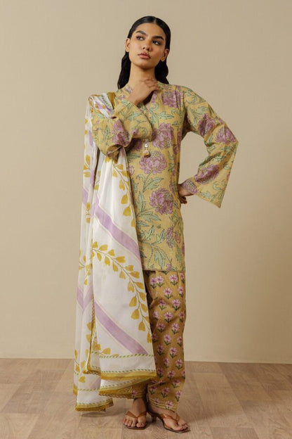 Coco by Zara Shahjahan Lawn Vol. 3 | 2026 | Mireya-5B Aangan | The Essence of Lawn and Chiffon