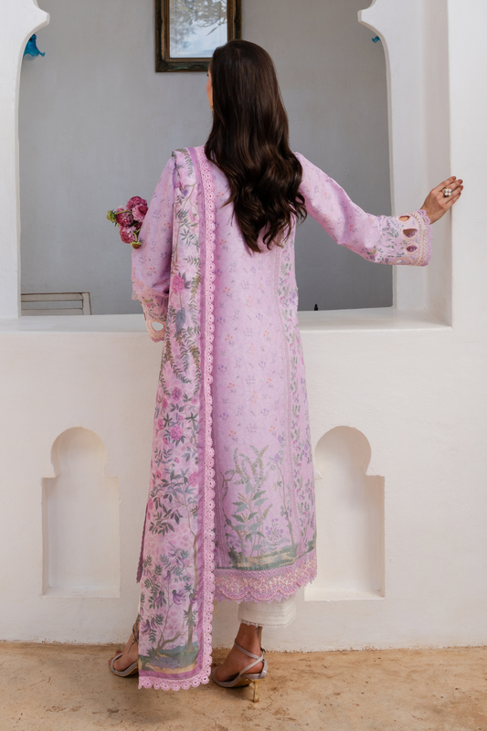 Aabyan Shezlin Chikankari Edit '26=ELOWEN Aangan the essence of lawn & chiffon