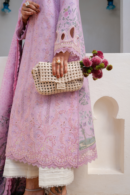 Aabyan Shezlin Chikankari Edit '26=ELOWEN Aangan the essence of lawn & chiffon