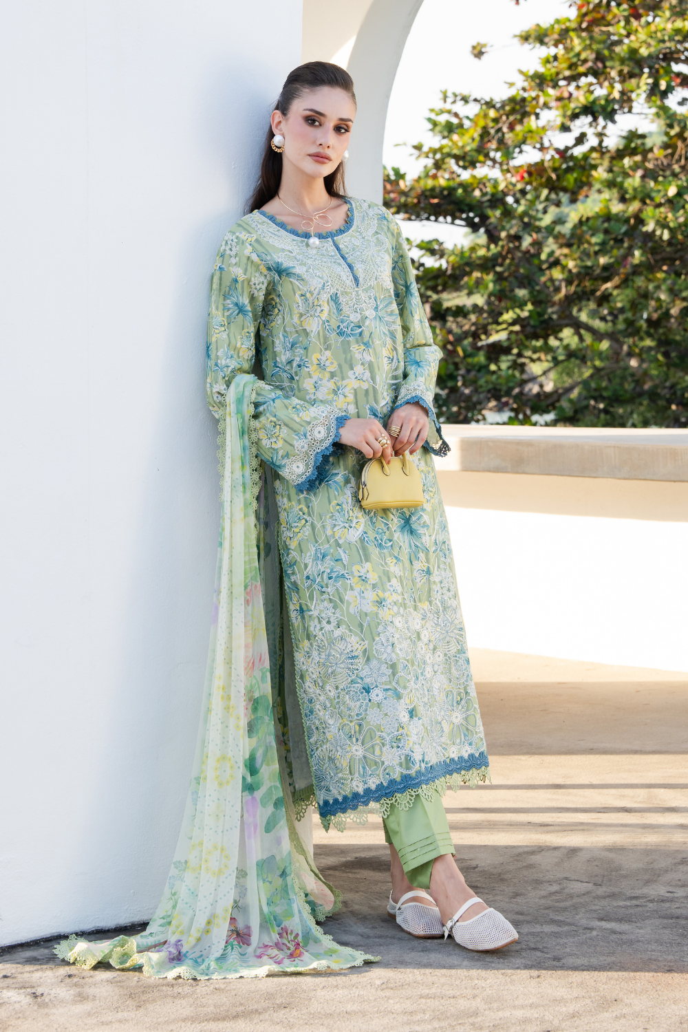 Aabyan Shezlin Chikankari Edit '26=SOMIYA Aangan the essence of lawn & chiffon