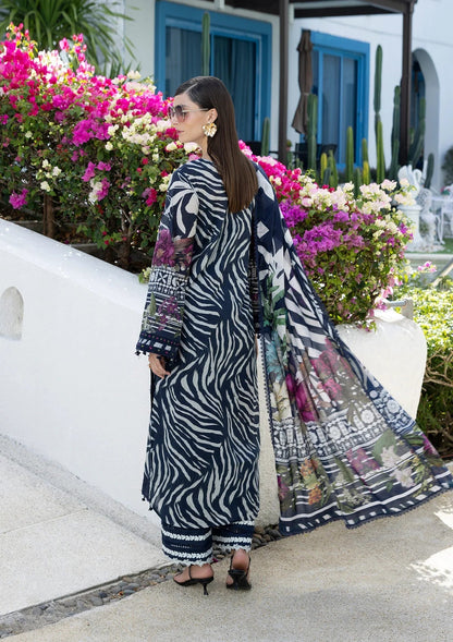 Elaf Prints Lawn Vol 1 2026=-3A STARRY NIGHT Aangan the essence of lawn & chiffon