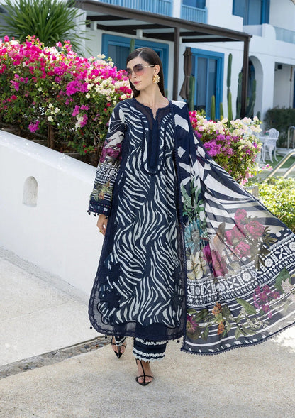 Elaf Prints Lawn Vol 1 2026=-3A STARRY NIGHT Aangan the essence of lawn & chiffon