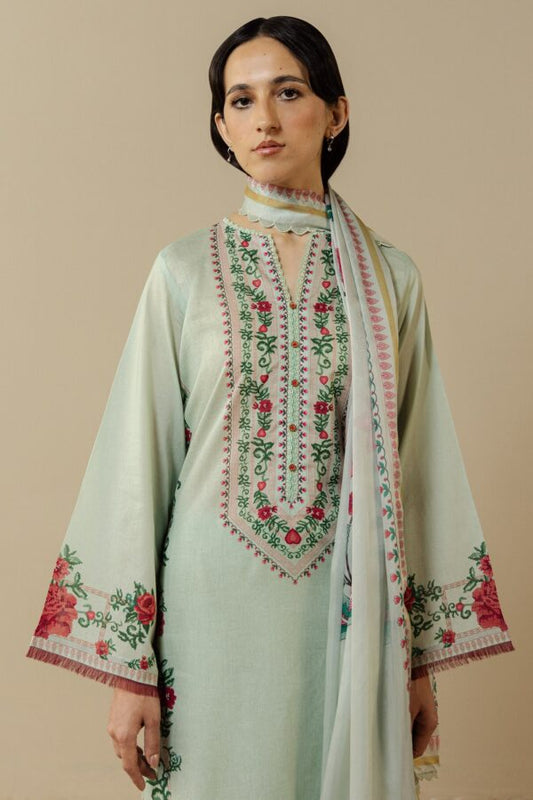 Coco by Zara Shahjahan Lawn Vol. 3 | 2026 | Ismeria-8B Aangan | The Essence of Lawn and Chiffon