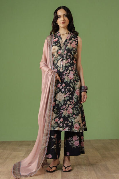 Coco by Zara Shahjahan Lawn Vol. 3 | 2026 | Aurelia-7B Aangan | The Essence of Lawn and Chiffon