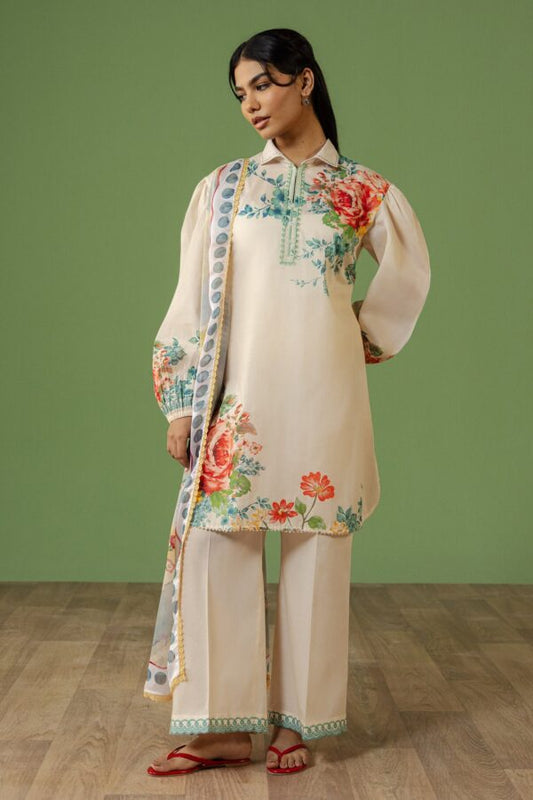 Coco by Zara Shahjahan Lawn Vol. 3 | 2026 | Celene-4A Aangan | The Essence of Lawn and Chiffon