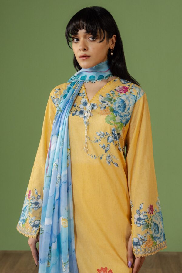 Coco by Zara Shahjahan Lawn Vol. 3 | 2026 | Celene-4B Aangan | The Essence of Lawn and Chiffon