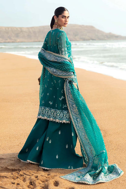 Firdaus by Afrozeh –Dastangoi Wedding Formals Aangan the essence of lawn & chiffon