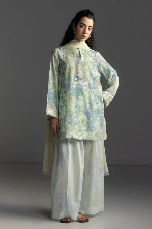 Coco Lawn By Zara Shahjhan 2026=6a Aangan the essence of lawn & chiffon