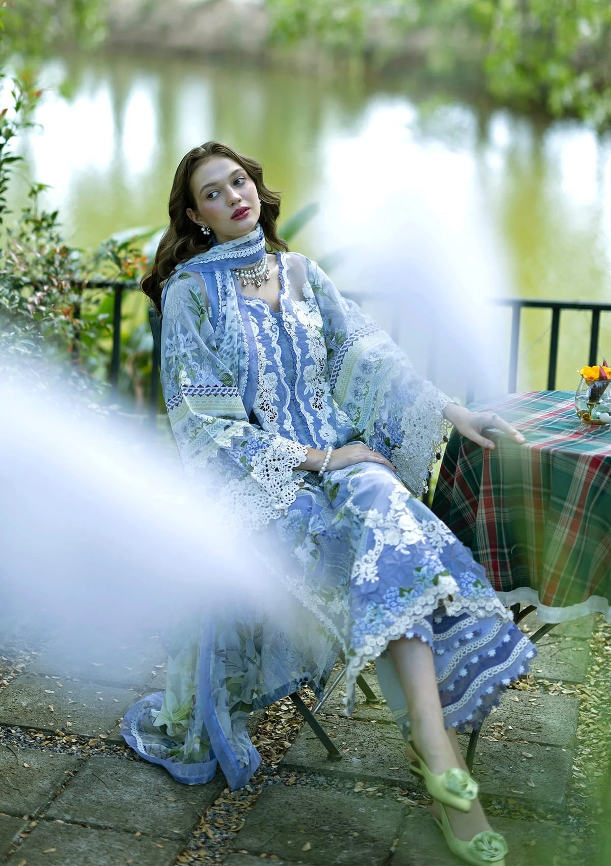 ELAF SIGNATURE LAWN=2026=8b Aangan | the Essence of Lawn & Chiffon