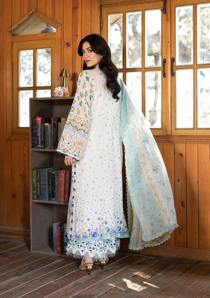 Elaf Chikankari Prints Lawn 2026=-ERC-1A SAHIL Aangan the essence of lawn & chiffon