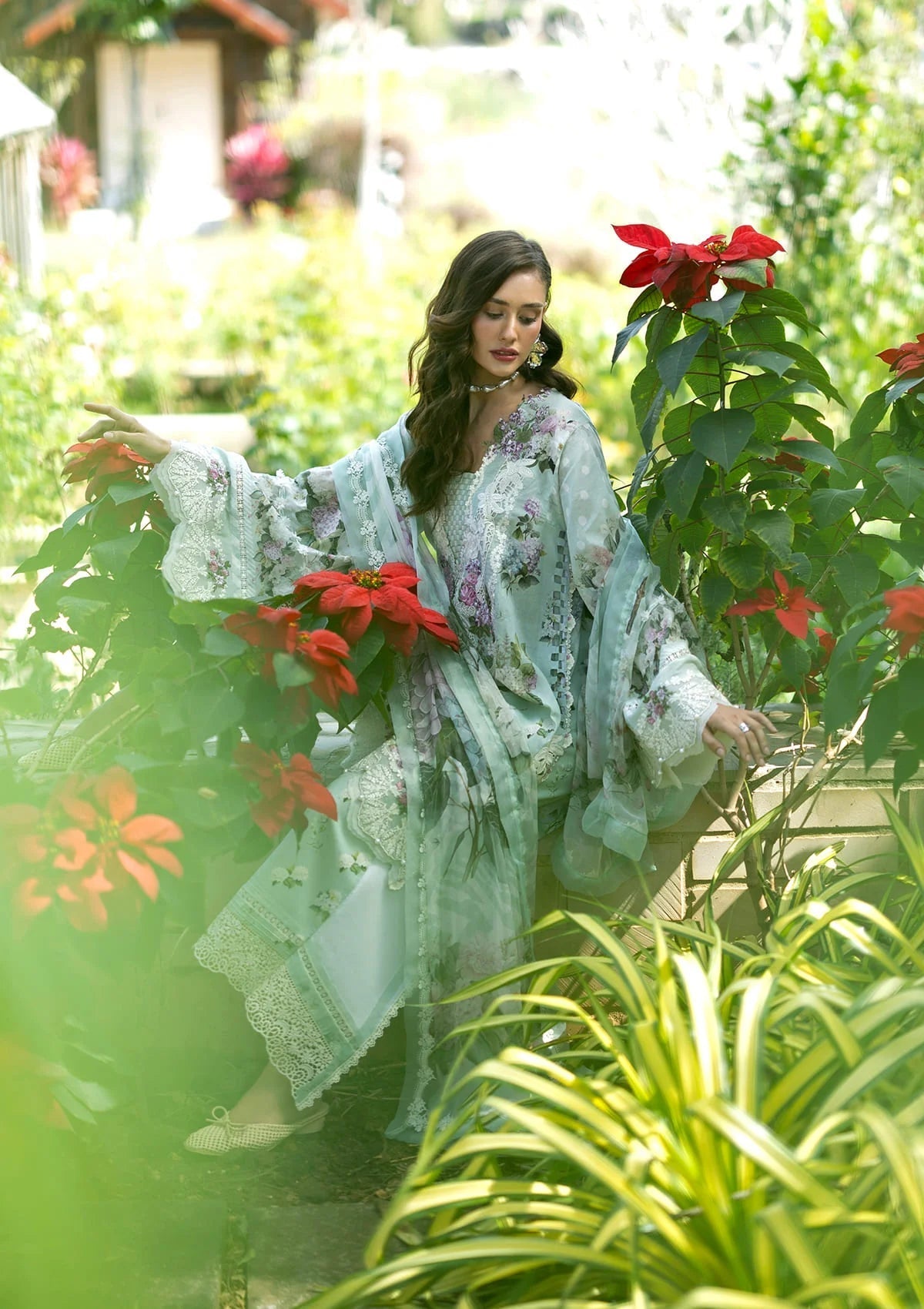 ELAF SIGNATURE LAWN=2026=4b Aangan | the Essence of Lawn & Chiffon