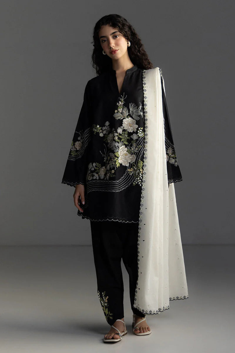 Coco Lawn By Zara Shahjhan 2026=9A Aangan the essence of lawn & chiffon