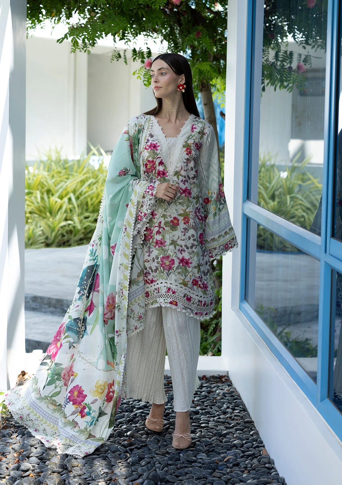 Shop Elaf Prints Lawn Vol 1 2026–Premium printed lawn salwar suits order online in Punjab