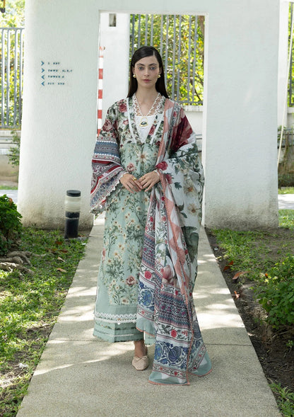 Elaf Prints Lawn Vol 1 2026=6B OPALINE GARDEN Aangan the essence of lawn & chiffon