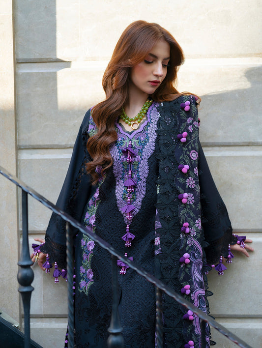 Jade Ombre Starlet Lawn 2026=07 Aangan the essence of lawn & chiffon