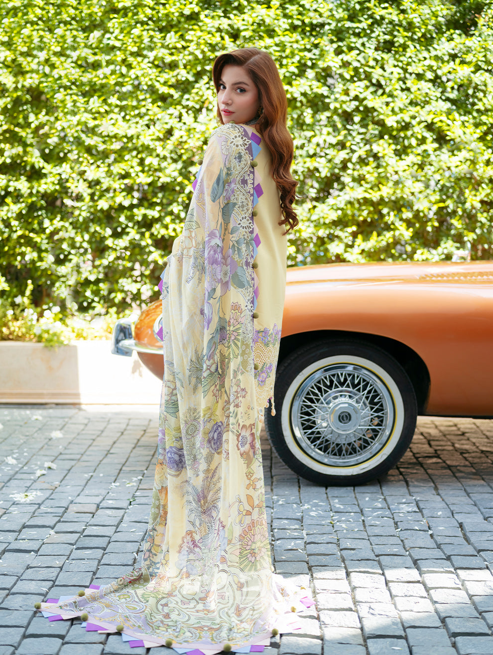 Jade Ombre Starlet Lawn 2026=05|Shop Embroidered Chikenkari lawn suit 
