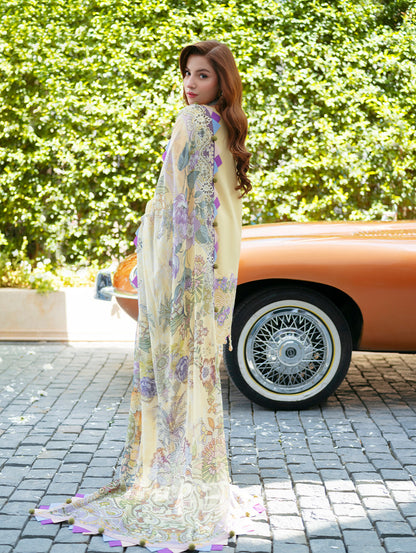 Jade Ombre Starlet Lawn 2026=05|Shop Embroidered Chikenkari lawn suit 