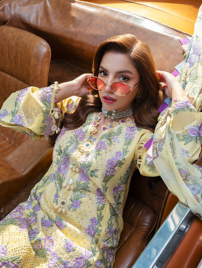 Jade Ombre Starlet Lawn 2026=05|Shop Embroidered Chikenkari lawn suit 