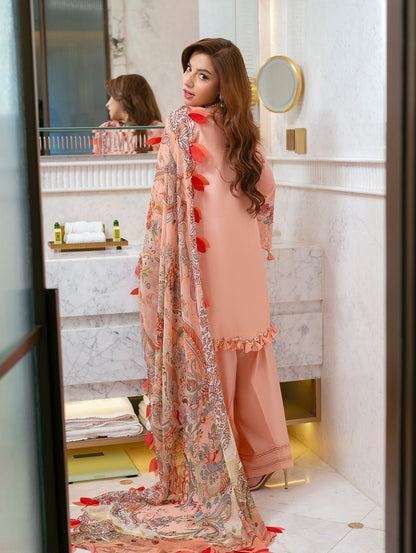 Jade Ombre Starlet Lawn 2026=04|Shop Embroidered Chikenkari lawn suit