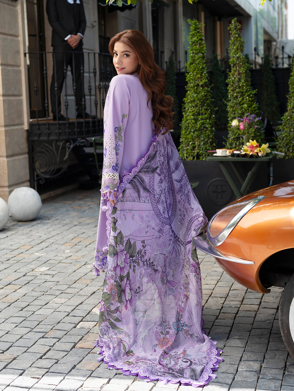 Jade Ombre Starlet Lawn 2026=03 Aangan the essence of lawn & chiffon