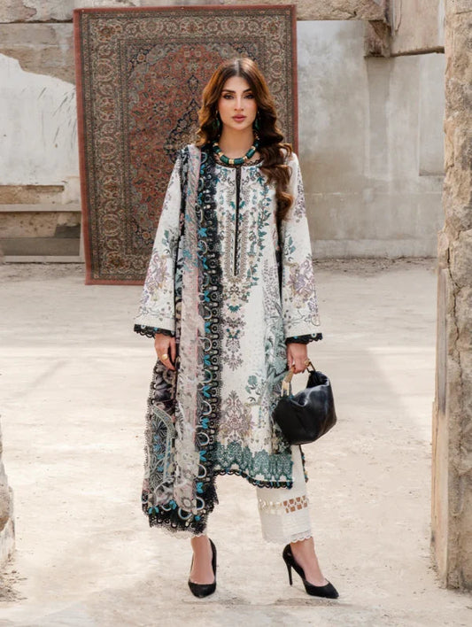 Jade Bliss Lawn 2026 || 26-BL-20875 Aangan | the Essence of Lawn & Chiffon