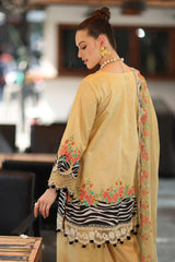 Charizma Combinations 2026 Lawn-CC6-6 Aangan the essence of lawn & chiffon